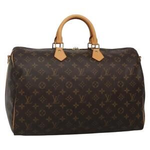 LOUIS VUITTON Monogram Speedy Bandouliere 40 Hand Bag M40393